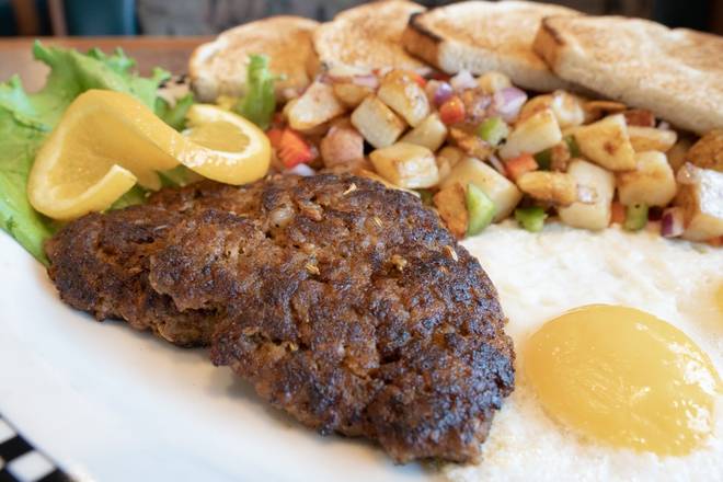 Order Hot Italian Patty Sausage & Eggs food online from Black Bear Diner store, Rohnert Park on bringmethat.com