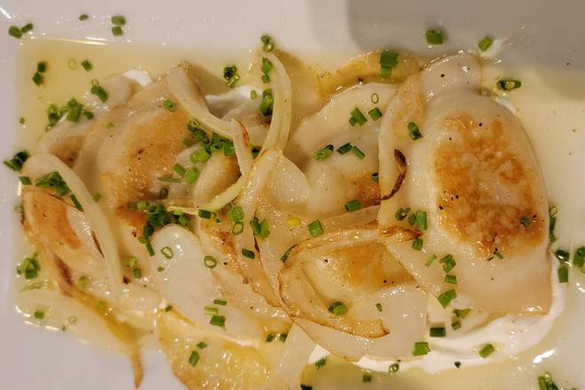 Order Traditional Pierogies food online from Church Brew Works store, Pittsburgh on bringmethat.com