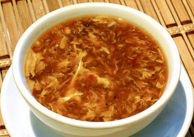 Order Hot and Sour Soup food online from Mulan Asian Bistro East store, Memphis on bringmethat.com