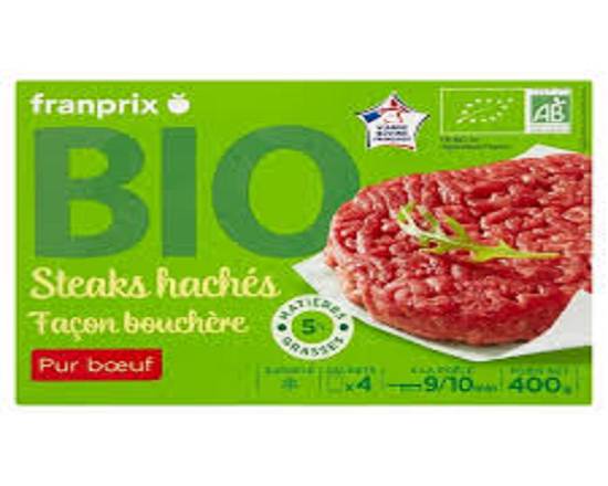 Steaks hachés bio 400 gr