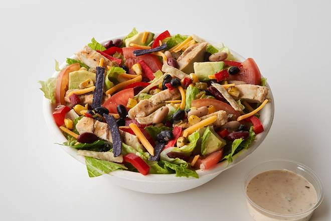 Order Baja Fiesta Salad food online from Erik DeliCafe store, Fremont on bringmethat.com