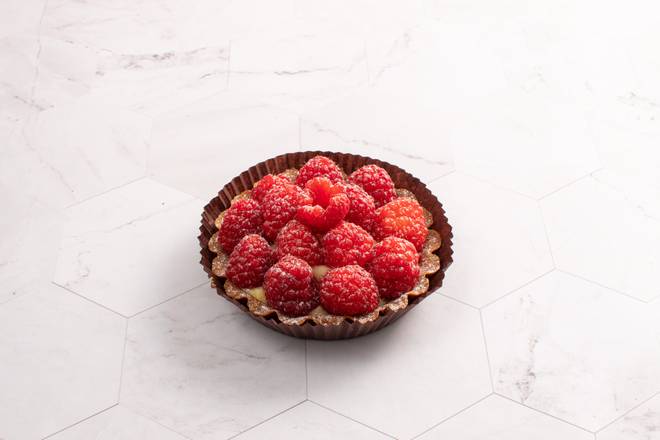 Tartelette aux framboises