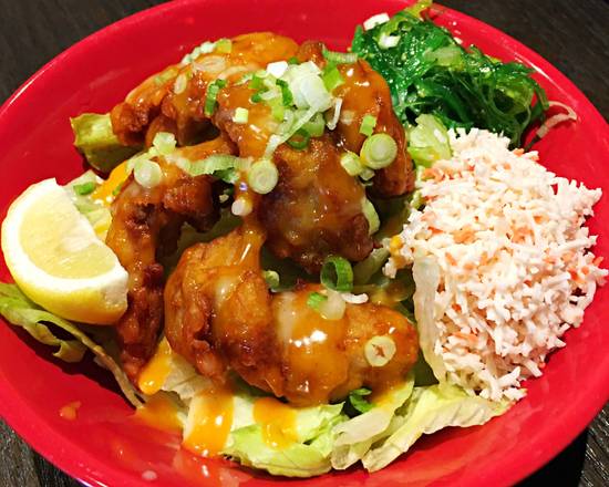 Order Karaage Don food online from Takara Ramen store, Midlothian on bringmethat.com