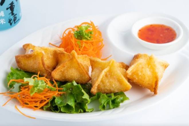 Order Crab Won Ton food online from Jojo Sushi Bar & Restaurant store, Santa Rosa on bringmethat.com