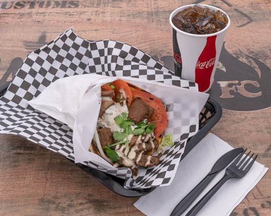 Order Gyro Wrap food online from Falafel Corner store, Sacramento on bringmethat.com