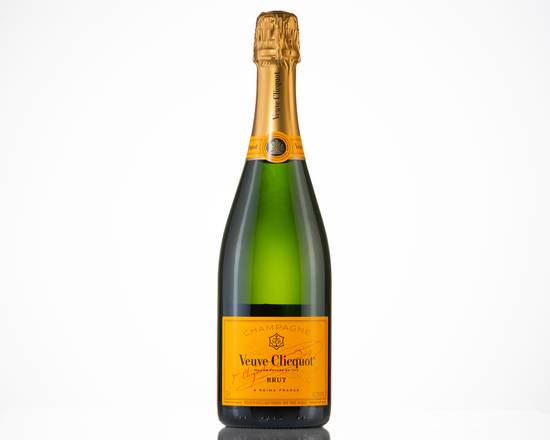 Order Veuve Clicquot Brut Yellow Label, 750mL champagne (12.0% ABV) food online from Sweeney Liquors store, Hollywood on bringmethat.com