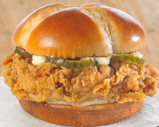 Order Spicy Chicken Sandwich food online from Church's Chicken store, Tampa on bringmethat.com