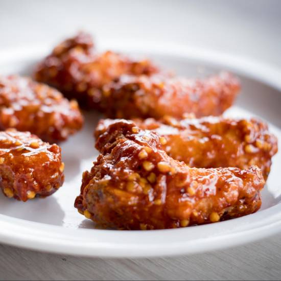 Order Signature Korean Garlic BBQ - 10 pcs food online from The Great Room Cafe store, Redondo Beach on bringmethat.com