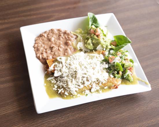 Order Enchiladas Plate food online from Pueblo Viejo store, Austin on bringmethat.com