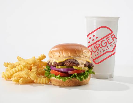 Order Classic Cheeseburger Combo  food online from Burger Experience store, Orlando on bringmethat.com