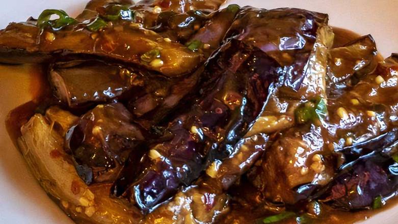 Order Spicy Eggplant food online from Crouching Tiger Restaurant store, Redwood City on bringmethat.com