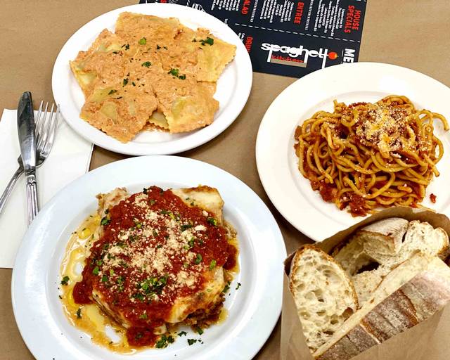 Spaghetto Factory Menu Davie • Order Spaghetto Factory Delivery Online