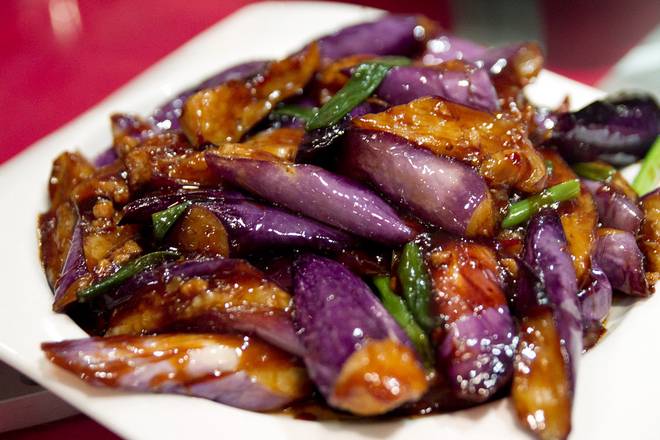 Order Spicy Garlic Eggplant food online from Rising Sun Chinese store, Lake Forest on bringmethat.com