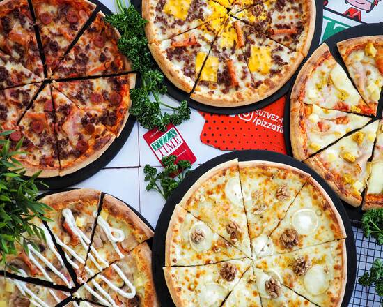 Combo Pizza + 2 Entrées + 2 Boissons