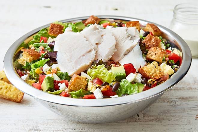 Order Turkey Avocado Cobb Salad food online from Schlotzsky's store, McAllen on bringmethat.com
