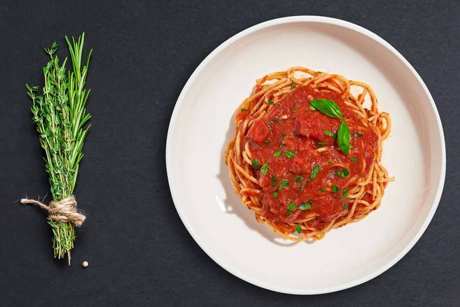 Order Marinara Pasta (Spaghetti) food online from Fork & Pasta store, West Bloomfield on bringmethat.com