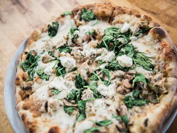 Order 16" Popeye Pizza food online from The Haven Pizzeria store, San Diego on bringmethat.com