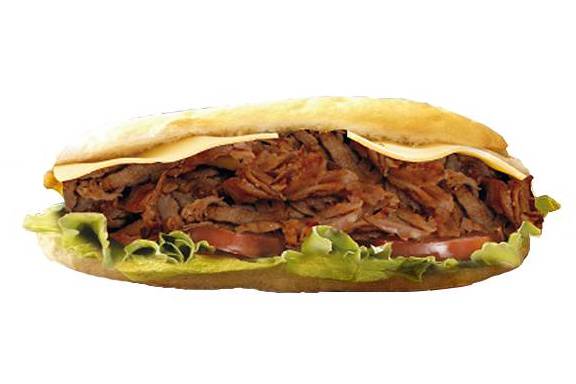 Sandwich kebab 