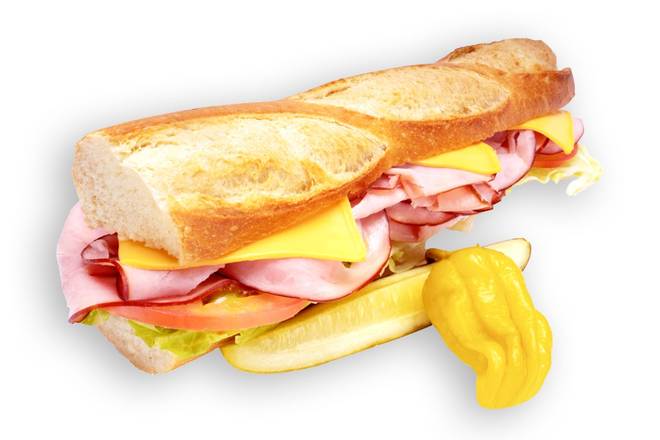 Order #21 Ham Cheese Baguette food online from Lee's Sandwiches store, Alhambra on bringmethat.com
