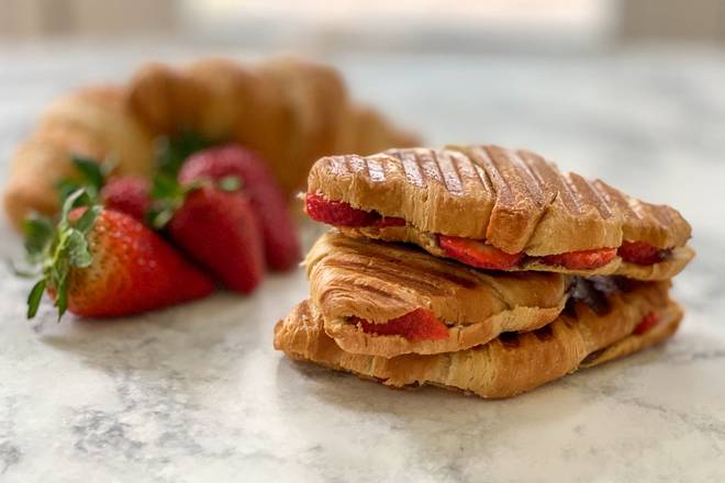 Order Panini Pressed Croissant Sandwiches -  6 in a Box food online from Lb Cake Stop store, Baldwin Park on bringmethat.com