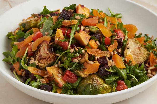 Order Warm Roasted Local Veggie Salad food online from Silver diner - tysons corner, va store, McLean on bringmethat.com