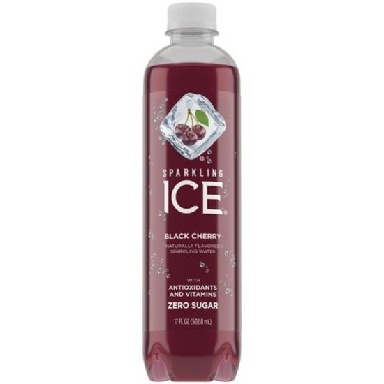 Order Sparkling Ice® Naturally Flavored Sparkling Water, Black Cherry 17 Fl Oz food online from Rocky Liquor store, Claremont on bringmethat.com