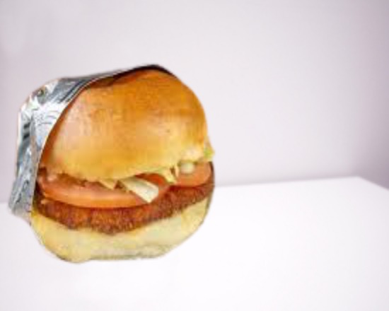 Menu crispy burger