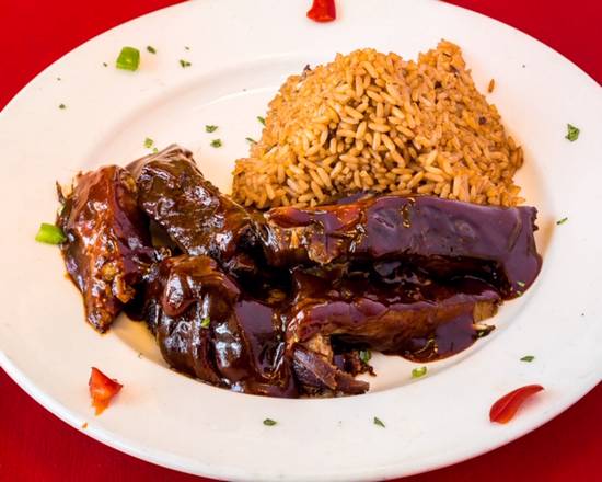 Order Jerk BBQ Ribs food online from Jerk Pit Tampa store, Tampa on bringmethat.com