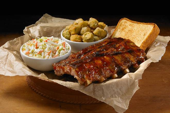 Order HALF RACK PLATE food online from Shane's Rib Shack store, Marrero on bringmethat.com