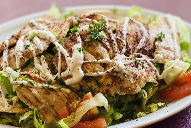 Order Shawarma Salad food online from Shawarma King store, Seattle on bringmethat.com
