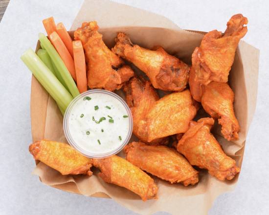 Order 10 Classic Bone-In Wings food online from Wing SZN store, Chandler on bringmethat.com