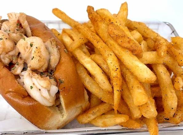Order Juicy Lobster Roll Hot Buttered food online from Chosen 1 Cajun Seafood store, Hartford on bringmethat.com