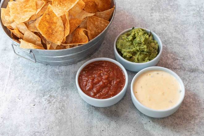 Order Three Amigos food online from Tin Lizzys Cantina store, Atlanta on bringmethat.com