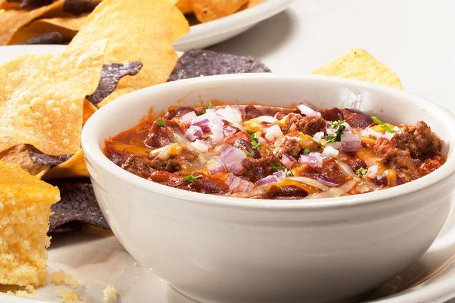 Order CHILI WITH CORNBREAD - BOWL food online from Glory Days Grill store, Glen Burnie on bringmethat.com