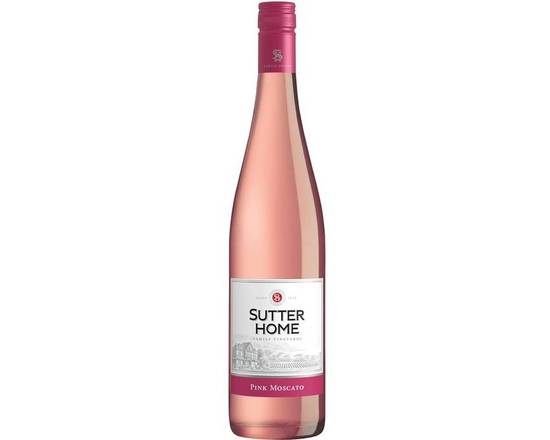 Order Sutter Home Pink Moscato 750ml (10% ABV) food online from Richmond Food Center store, Richmond on bringmethat.com