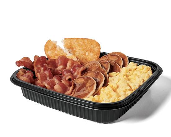 Order Jumbo Breakfast Platter w/ Bacon food online from Jack In The Box store, Castaic on bringmethat.com