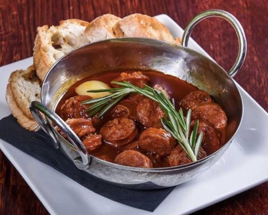 Order Chorizo Al Vino food online from Happy Wine in the Grove store, Miami on bringmethat.com