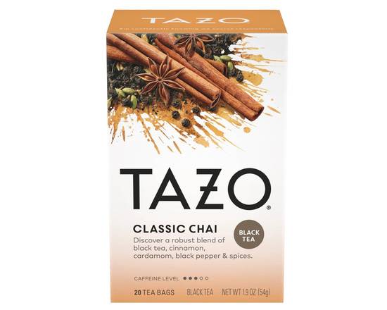 Order  Tazo Black Tea Classic Chai 20 Count food online from Fresko Market store, Miami on bringmethat.com