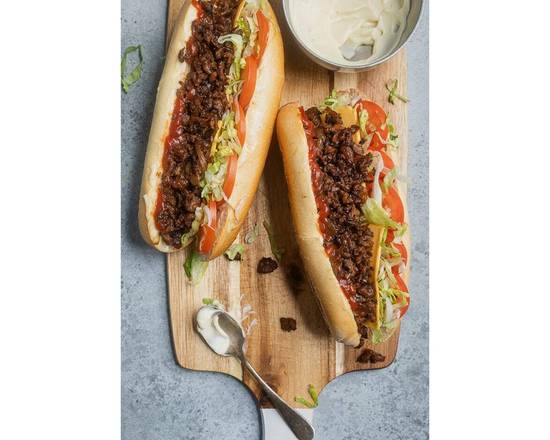 Order Chopped Cheese Sandwich food online from Yumze Food store, Far Rockaway on bringmethat.com