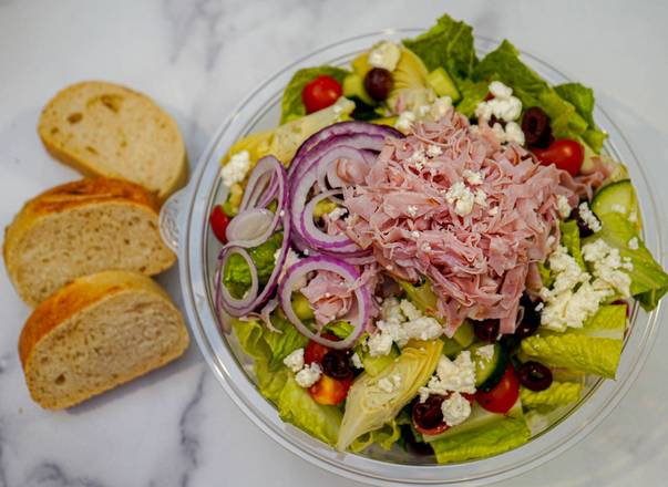 Order Greek Salad food online from Sourdough & Co. store, West Sacramento on bringmethat.com