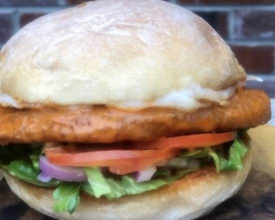 Order Buffalo Chk'n Ranch Sandwich food online from Greens & Grains Shrewsbury store, Shrewsbury on bringmethat.com