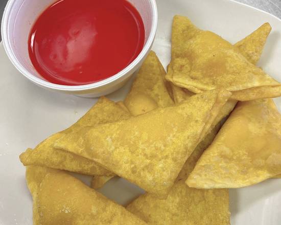 Order Cheese Rangoon (8 pcs) food online from Asia Express store, Goose Creek on bringmethat.com