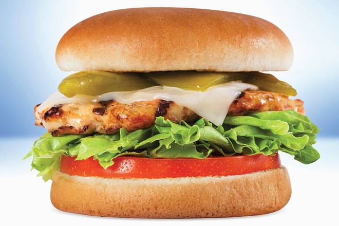 Order Monterey Chicken Sandwich food online from Baker Drive-Thru store, San Bernardino on bringmethat.com