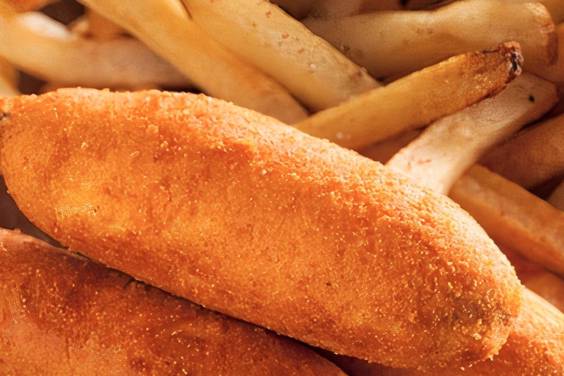 Order Corn Dog & Fries food online from El Canelo store, New Castle on bringmethat.com