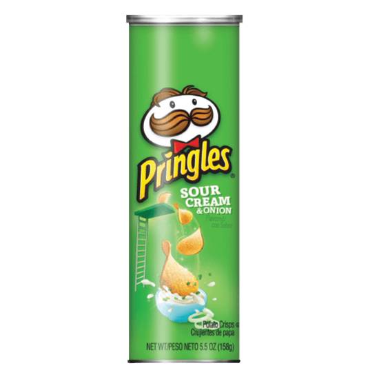Order Pringles Sour Cream & Onion 5.57oz food online from Casey store, Omaha on bringmethat.com