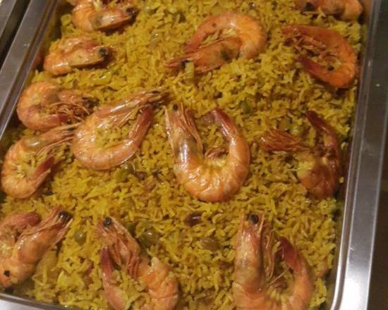 Order Shrimp Biryani food online from Tandoorish Indian Cuisine Restaurant store, Houston on bringmethat.com