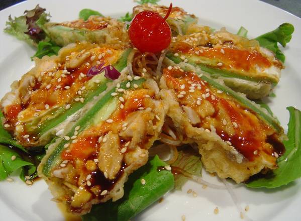 Order Stuffed Jalapenos food online from Samurai Sushi store, Heathrow on bringmethat.com