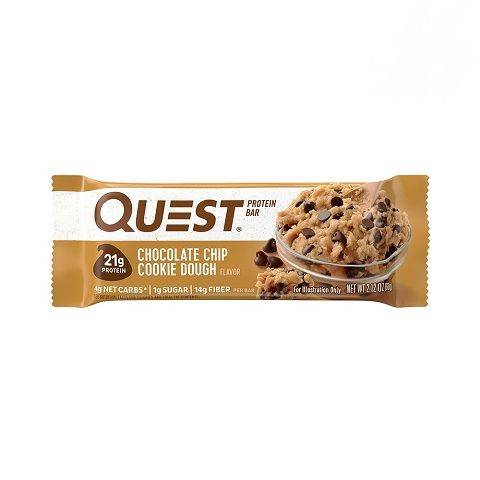 Order Quest Protein Cookie Chocolate Chip Cookie Dough 2.12oz food online from 7-Eats store, San Diego on bringmethat.com