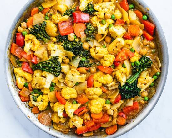 Order Mixed Vegetable Curry food online from Desi Chops store, Terrace on bringmethat.com
