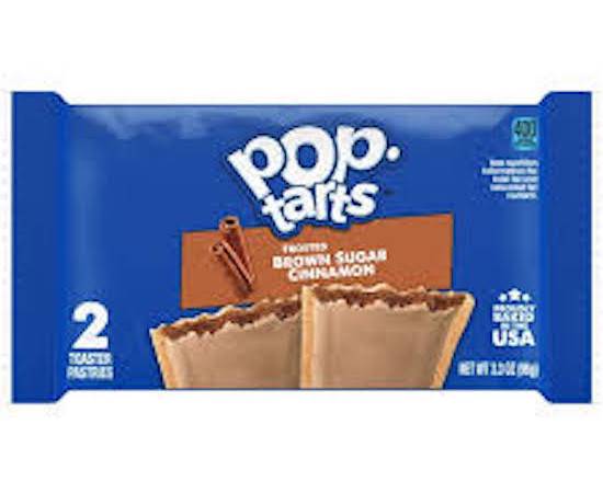 Order Pop Tarts Frosted Brown Sugar Cinnamon 3.3oz food online from George's Market store, San Francisco on bringmethat.com